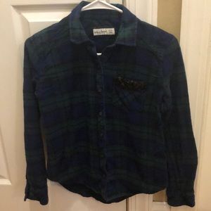 Abercrombie kids flannel